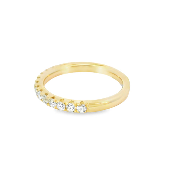 Yellow Gold Diamond Band