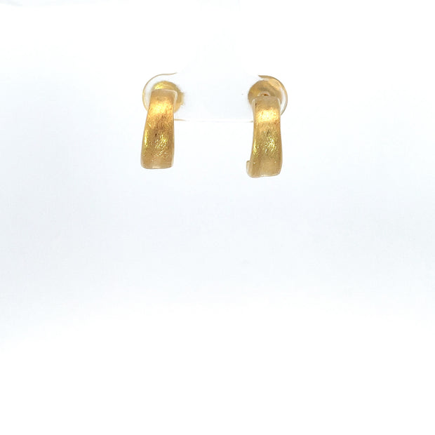 Jorge Revilla Forge Hoop Earrings
