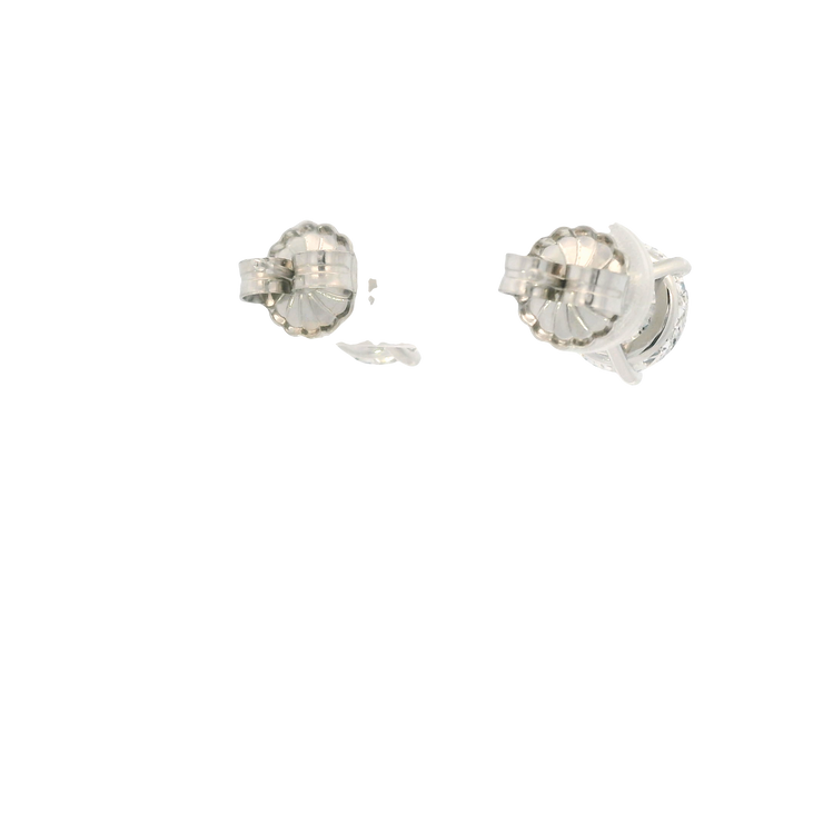 Diamond Solitaire Earrings