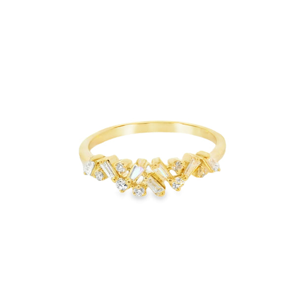 Scatter Diamond Ring