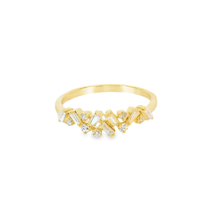 Scatter Diamond Ring
