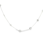 Lab Grown Diamond Station Necklace