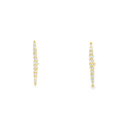 Diamond Pave Bar Climbers