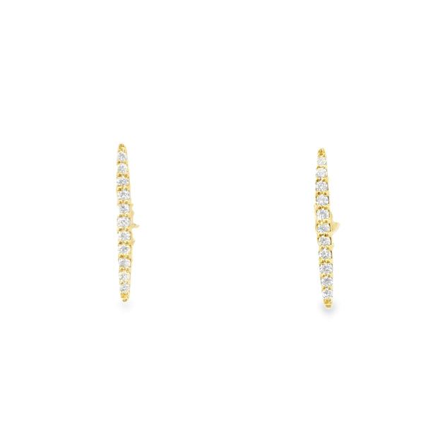 Diamond Pave Bar Climbers