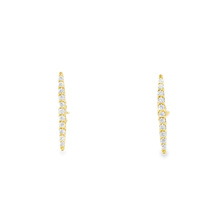Diamond Pave Bar Climbers