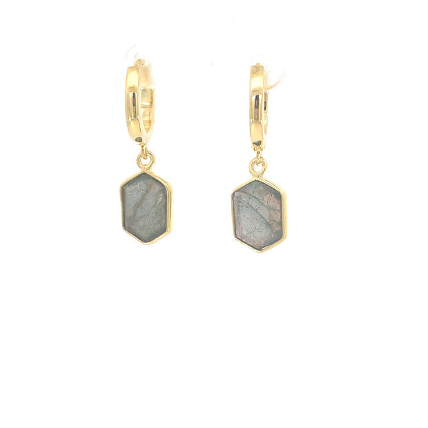Jorge Revilla GEO Labradorite Earrings