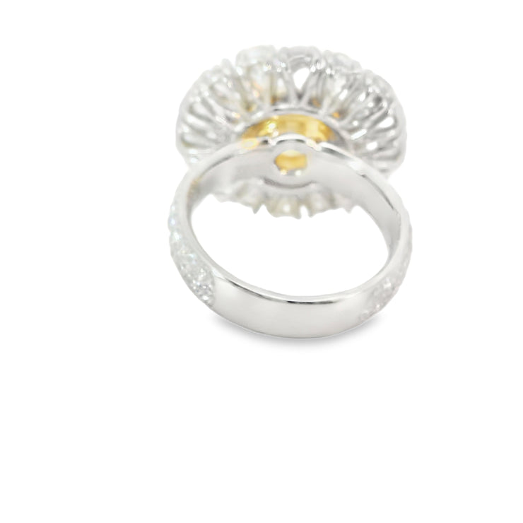 Yellow Diamond Ring