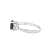 Sapphire and Diamond Ring