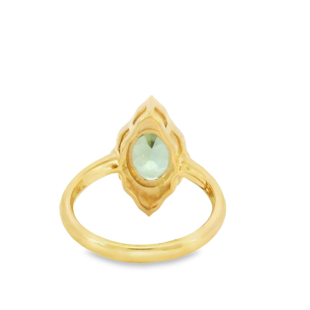 Mint Tourmaline Ring