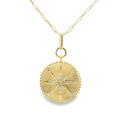 Diamond Medallion Pendant