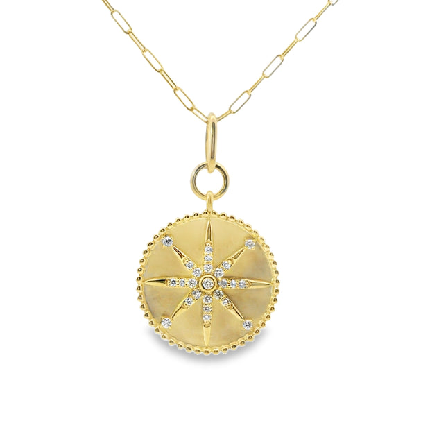 Diamond Medallion Pendant