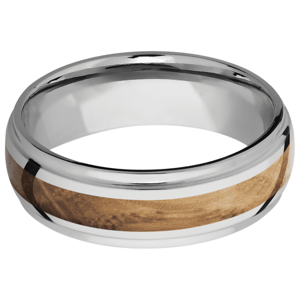 14K White Gold + Polish , Polish Finish
