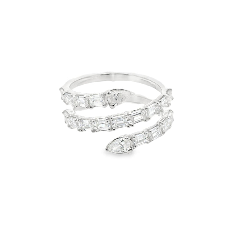 Three Row Wrap Ring