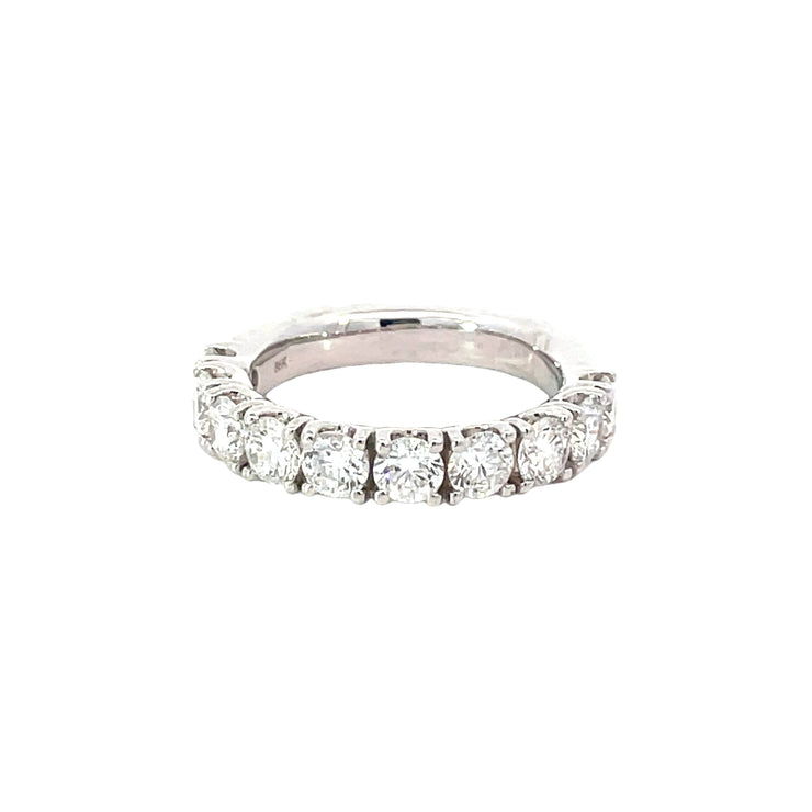 2.10 CT White Gold Lab Grown Diamond Band