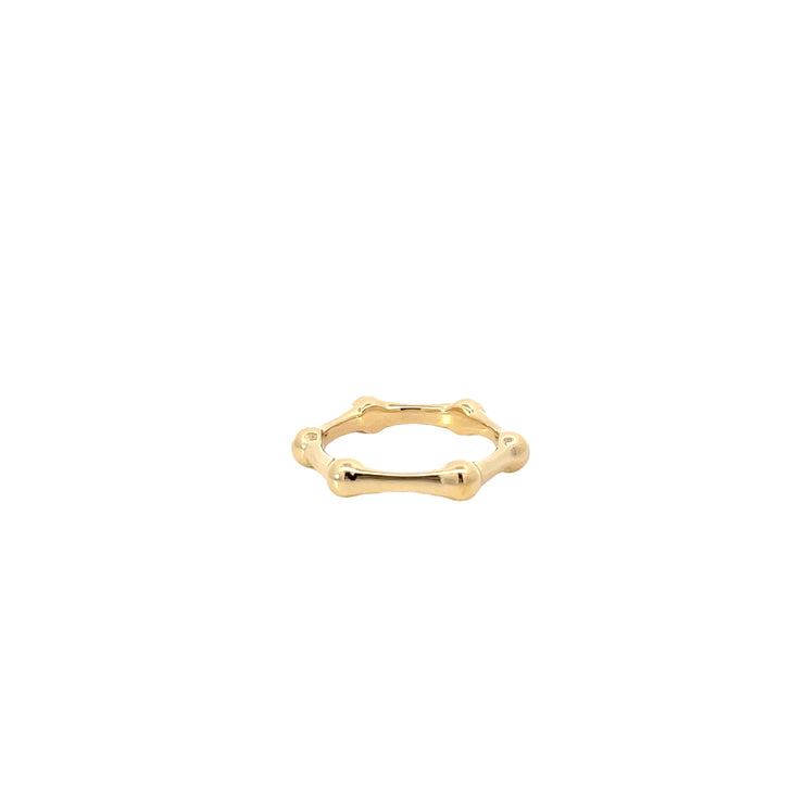 Yellow Modern Electrum Diamond Ring