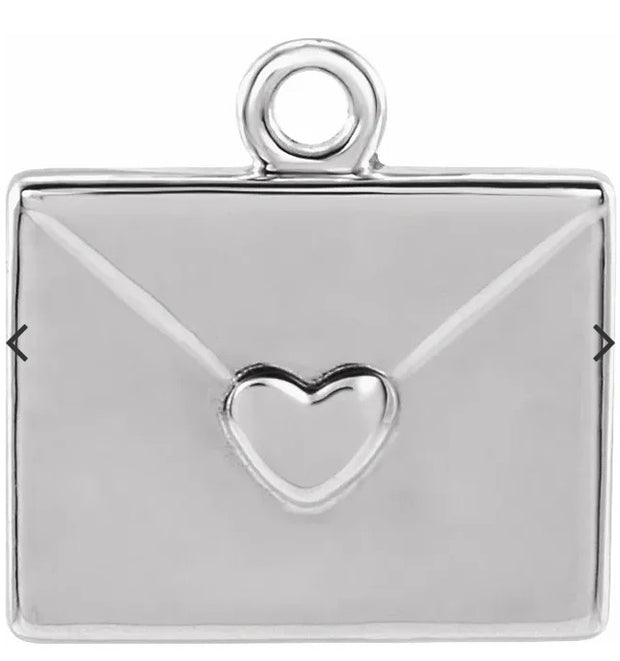 14 Karat Envelope Dangle