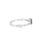 Sapphire and Diamond Ring