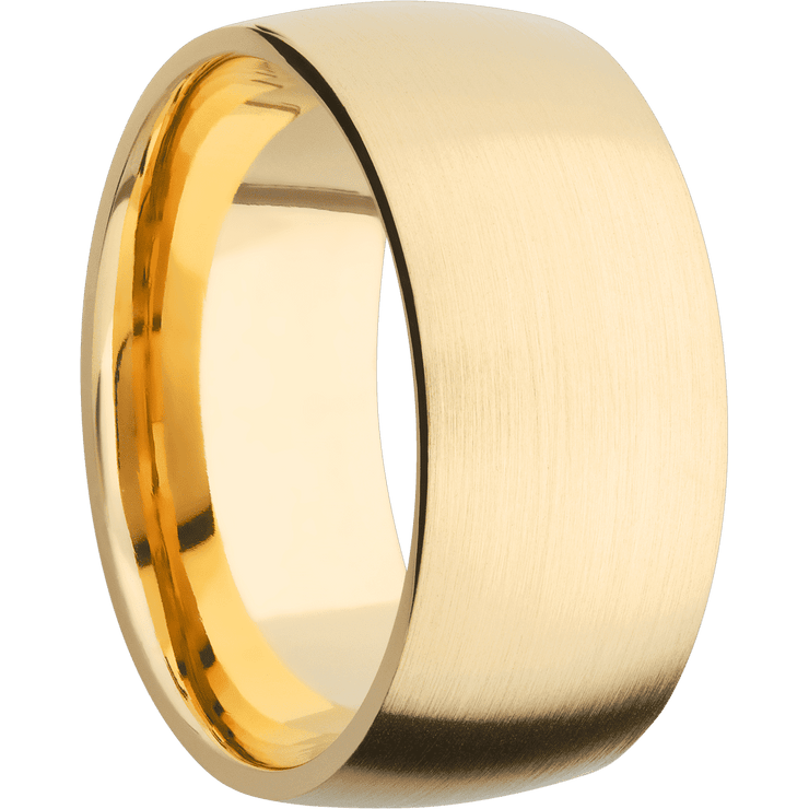 14K Yellow Gold with Satin Finish – Herzog Jewelers