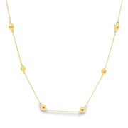 Beaded Station Necklace