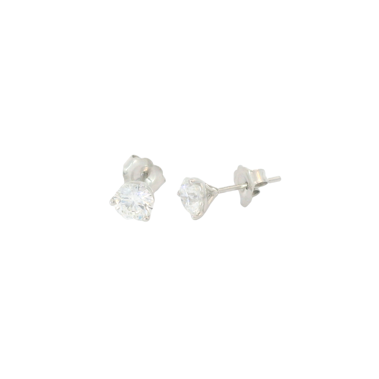 White Gold Lab Grown Diamond Solitaires