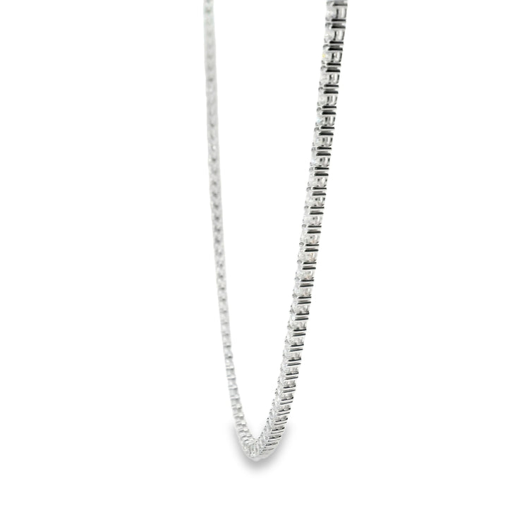 Lab Grown Diamond Tennis Necklace