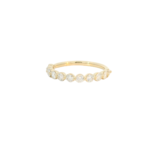 Yellow Gold Diamond Band