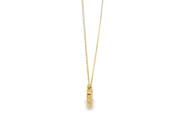Mother Of Pearl Clover Pendant