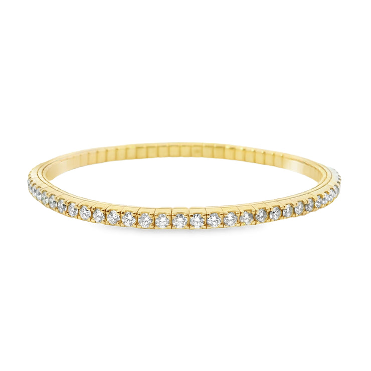 Flexible Bangle Diamond Bracelet