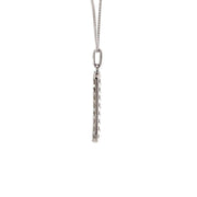18 Karat White Gold Diamond Pendant Necklace