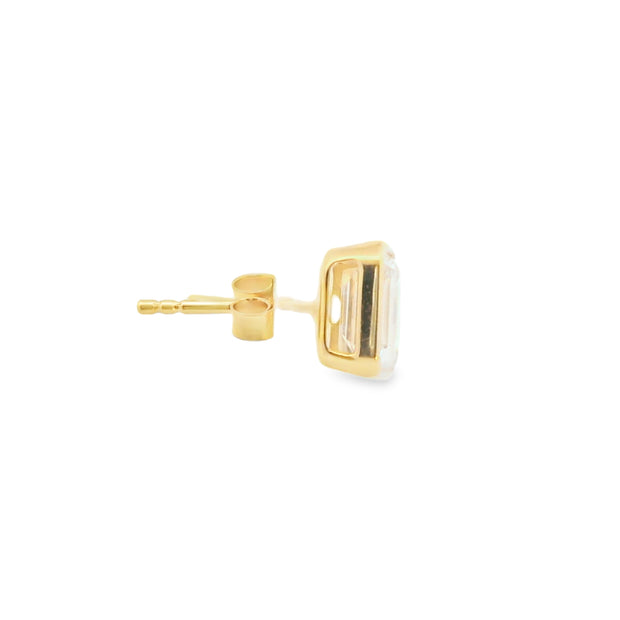 Bezel Set Lab Grown Diamond Solitaires