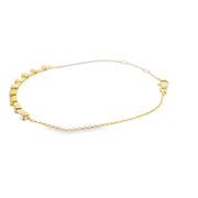 Diamond Bar Bracelet on Cable Chain