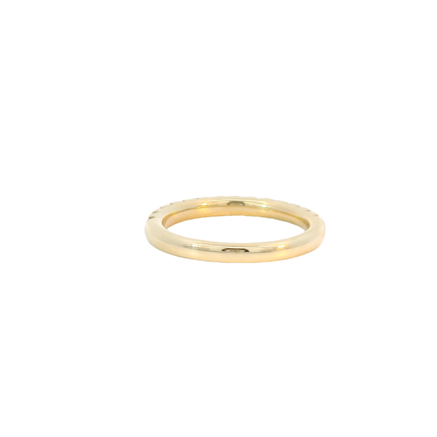 Yellow Gold Diamond Band