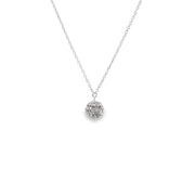 Diamond Pave Disco Ball Pendant