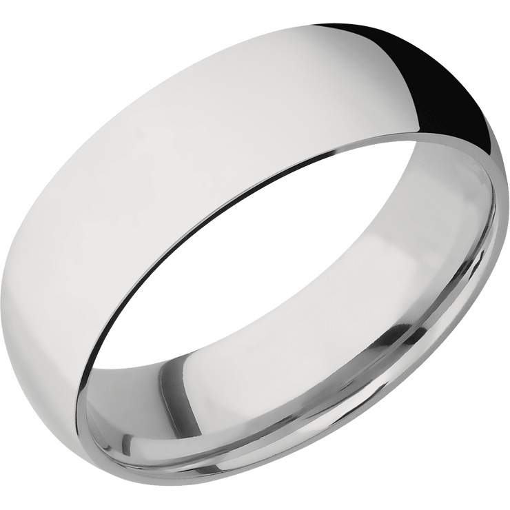 Palladium Silver + Polish Finish