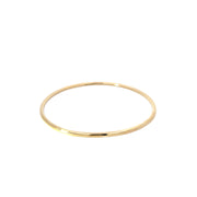 Yellow Gold Tube Bangle Bracelet