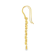Vermeil Nugget Drop Earrings