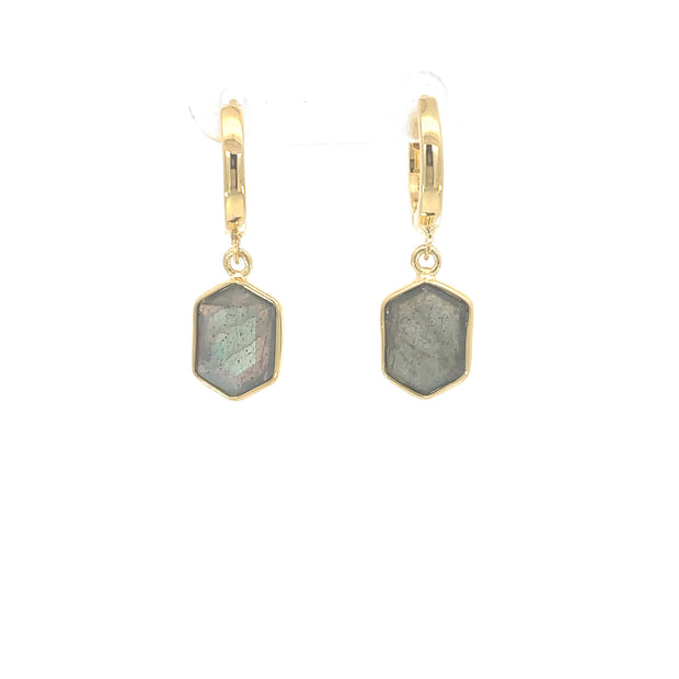 Jorge Revilla GEO Labradorite Earrings