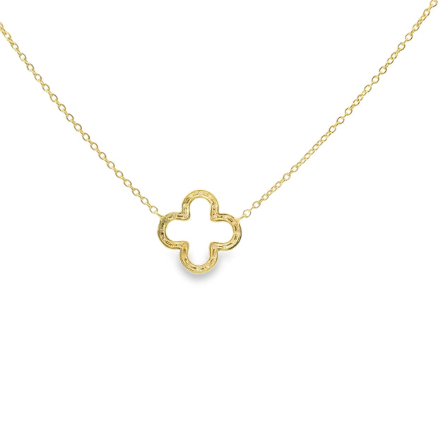 Diamond Clover Necklace
