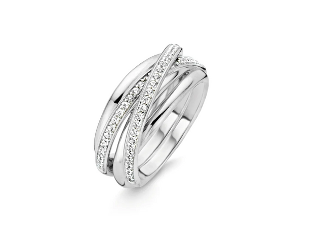 Sterling with Cubic Zirconium Silver Ring