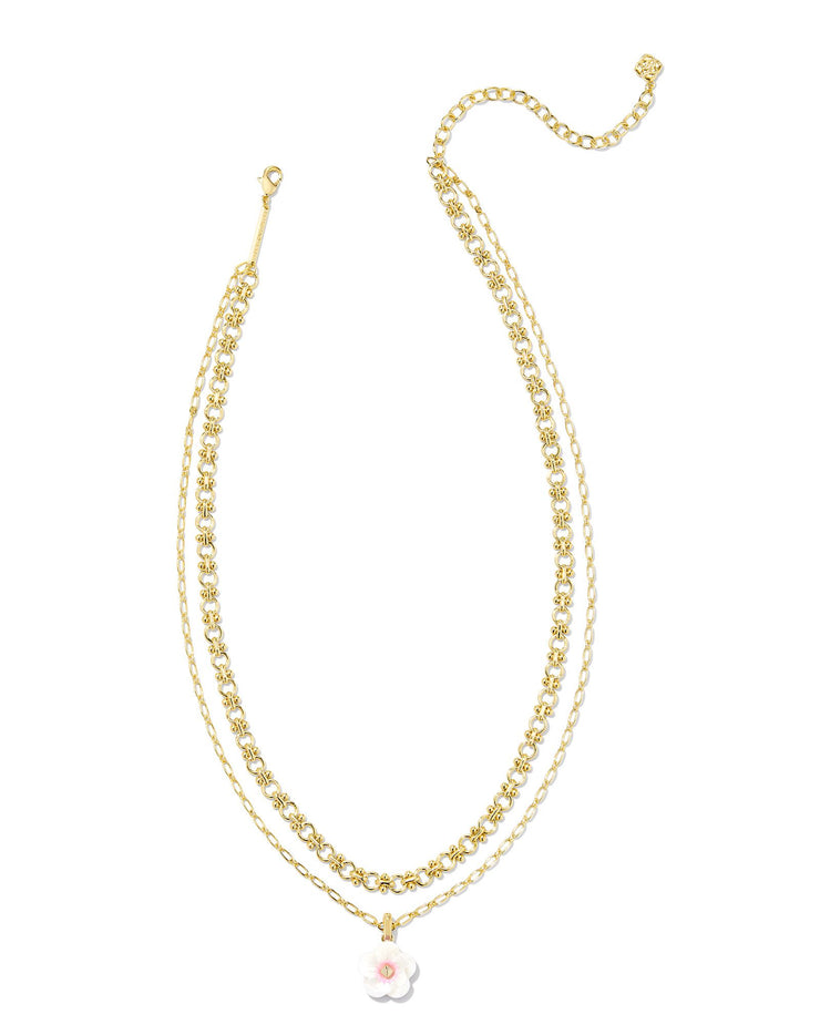 Kendra Scott 'Deliah' Multi-Strand Necklace Gold