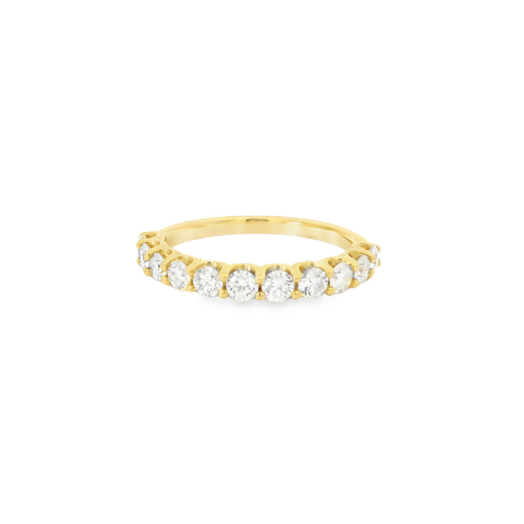 Yellow Gold Diamond Band