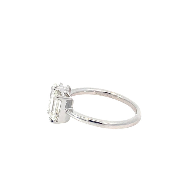 Lab Grown Two Stone Ring