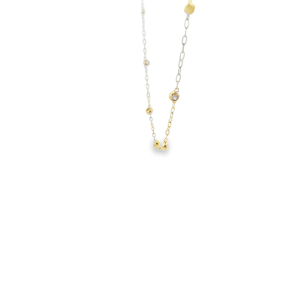 Diamond Bezel Station Necklace