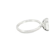 2 Carat Elongated Cushion Engagement Ring