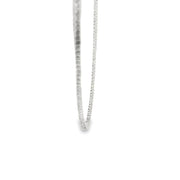 Diamond Tennis and Paperclip Necklace