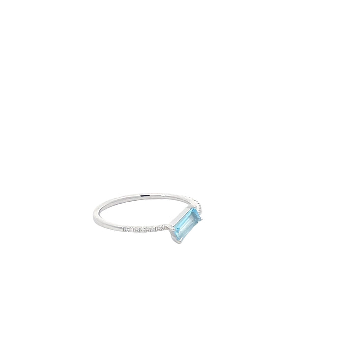 Blue Topaz Ring