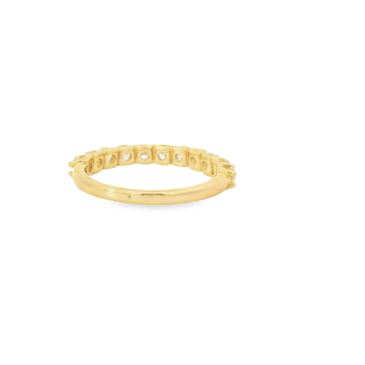 Yellow Gold Diamond Band