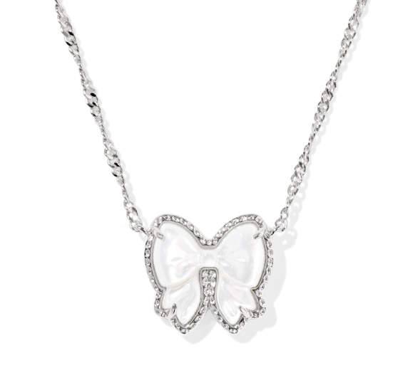 Kendra Scott Haley Bow Short Pendant Necklace