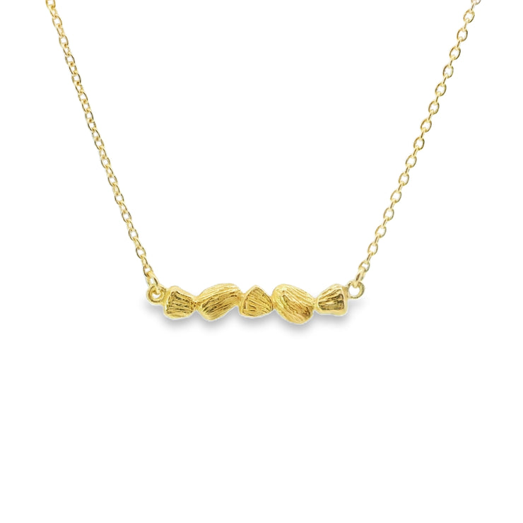 Vermeil Nugget Necklace