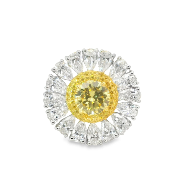 Yellow Diamond Ring